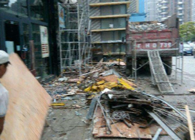 海安装修拆除店铺做工装